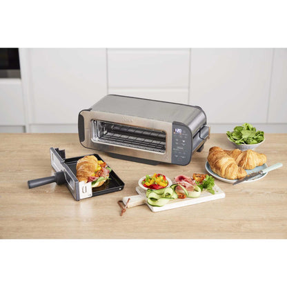 Ninja Foodi 3-in-1 Toaster, Grill & Panini Press – Stainless Steel | ST202UK