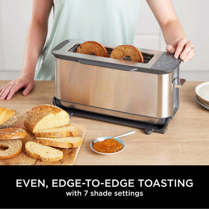Ninja Foodi 3-in-1 Toaster, Grill & Panini Press – Stainless Steel | ST202UK
