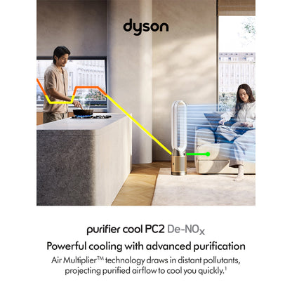 Dyson TP12 Purifier Fan – White/Gold – PC2