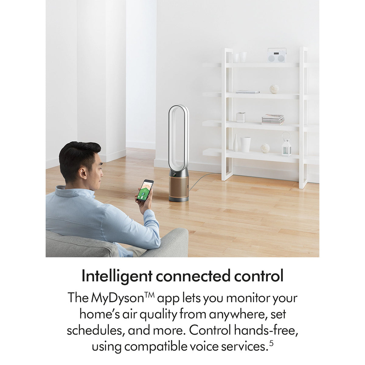 Dyson TP12 Purifier Fan – White/Gold – PC2