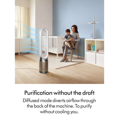 Dyson TP12 Purifier Fan – White/Gold – PC2