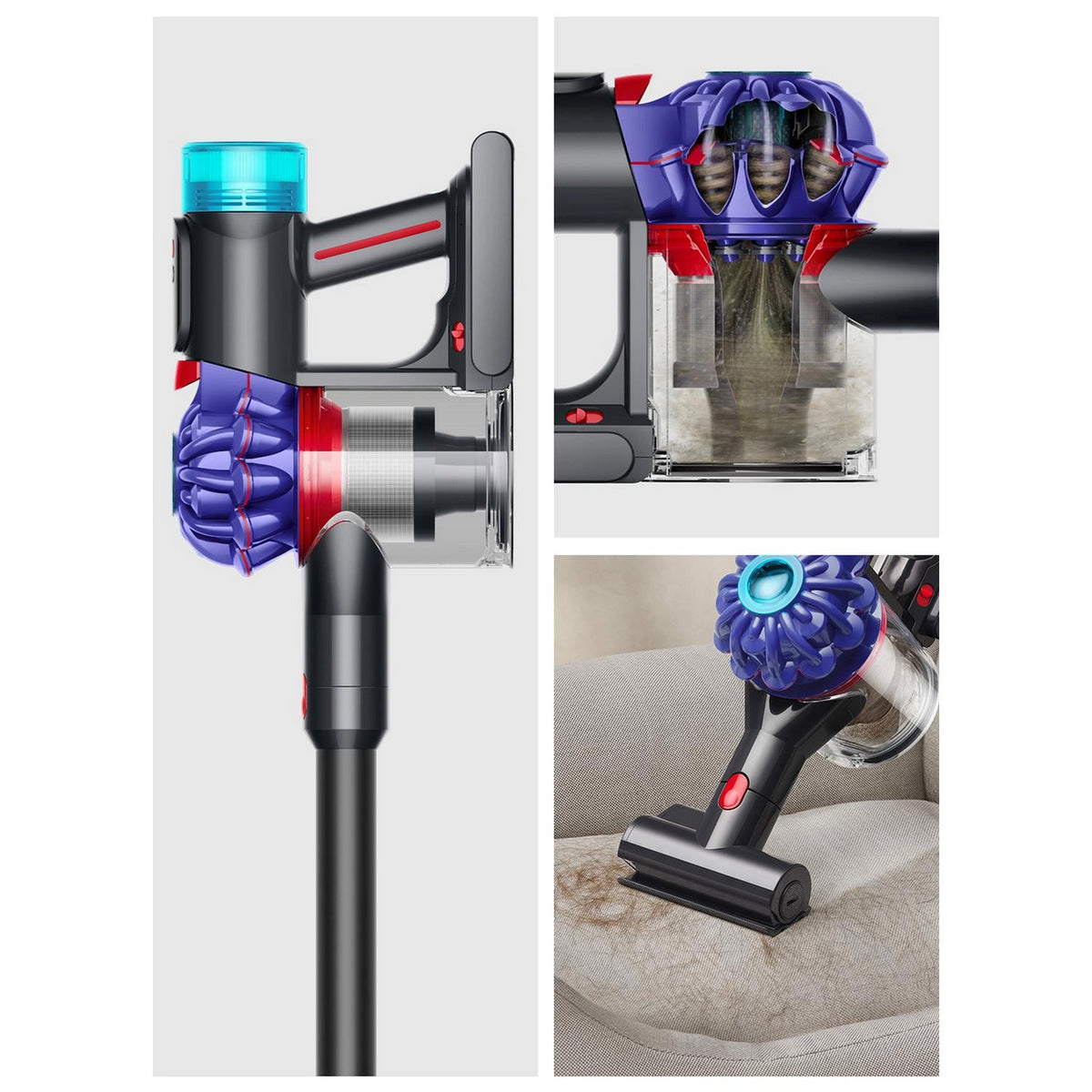 Dyson V10 Konical Cordless Vacuum Cleaner – Vinca / Black