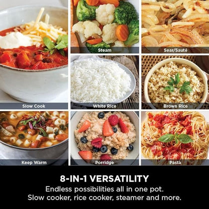 Ninja Foodi 8-Mode 6L PossibleCooker Rice & Slow Cooker - MC1101UK