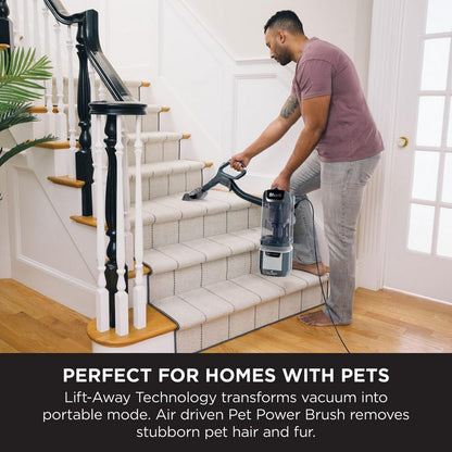 Shark Anti Hair Wrap Plus Upright Pet Vacuum with Lift-Away - NZ780UKT