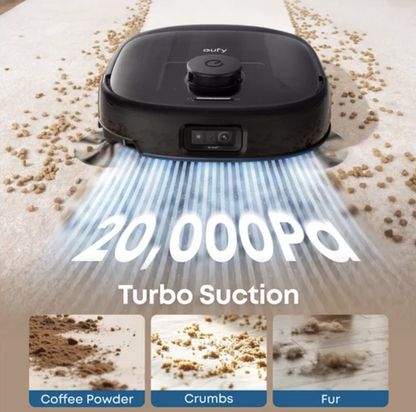 Eufy Omni E28 Robot Vacuum & Mop with All-in-One Station & Portable Deep Cleaner Black - T2352V11