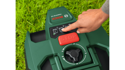 Wire-Free Robotic Lawn Mower Up to 100m² with AI Vision Navigation & Portable Battery System