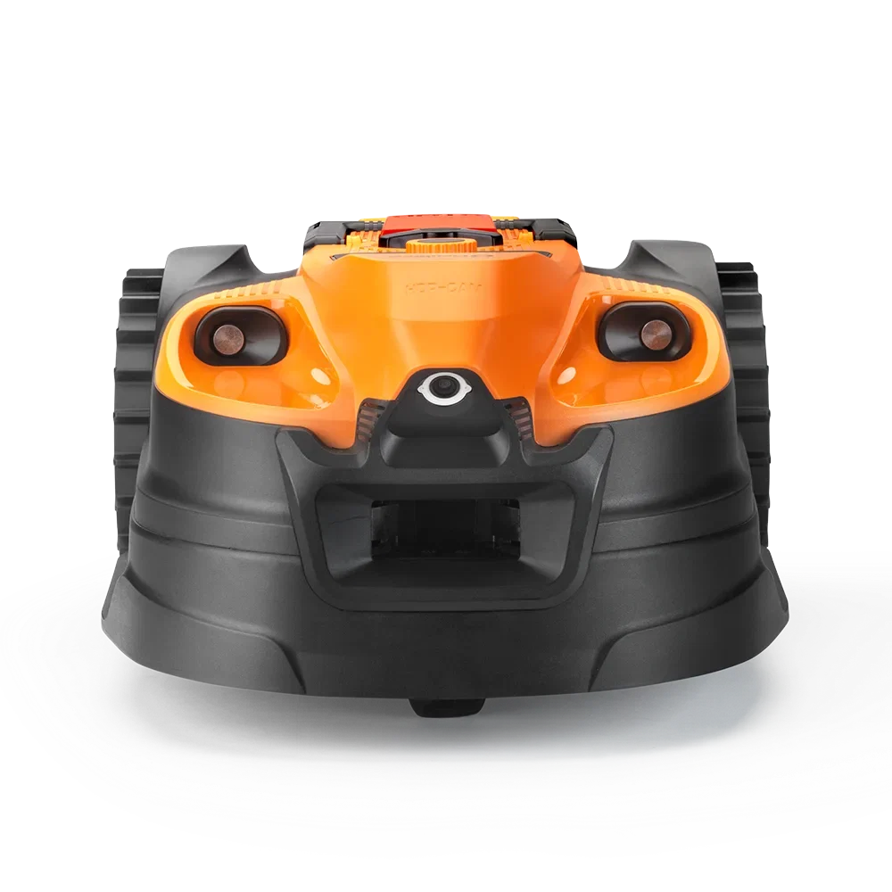 Wire-Free Robotic Lawn Mower Up to 800m² with Optical Vision Navigation & Auto-Charging Dock