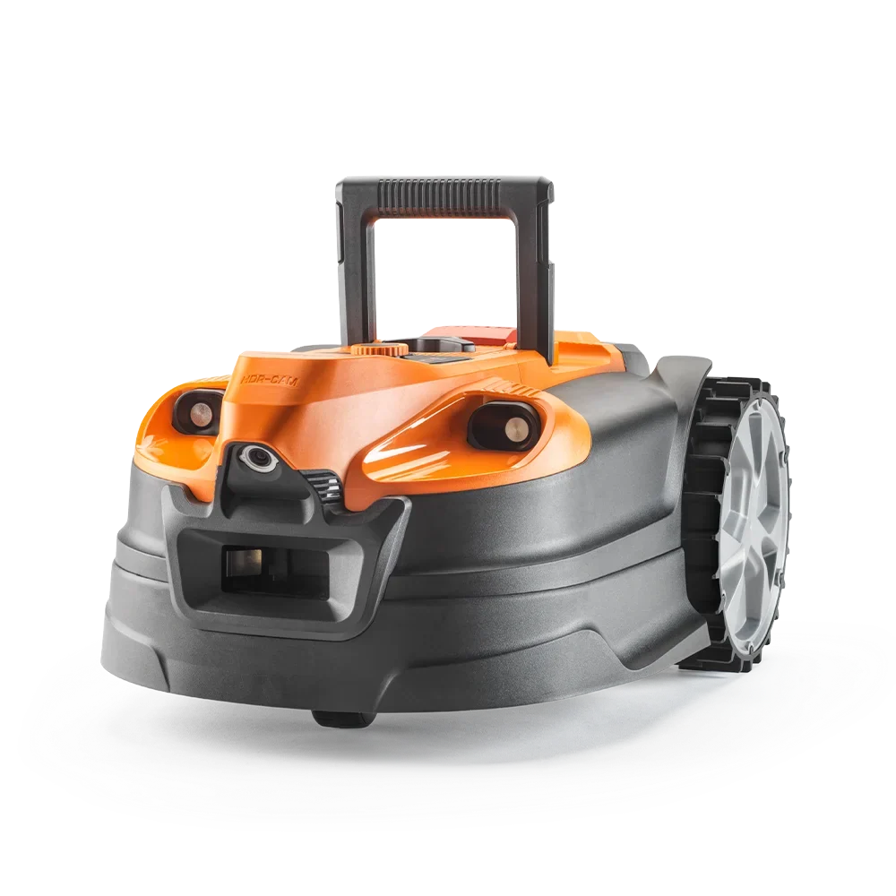 Wire-Free Robotic Lawn Mower Up to 800m² with Optical Vision Navigation & Auto-Charging Dock