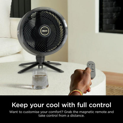 Shark FlexBreeze High-Velocity Hybrid Cordless and Corded Fan in Black – FA220UK